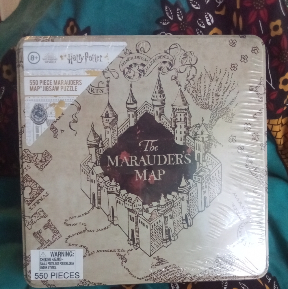 HARRY POTTER'S " MARAUDER'S MAP" JIGSAW PUZZLE (NEW)
